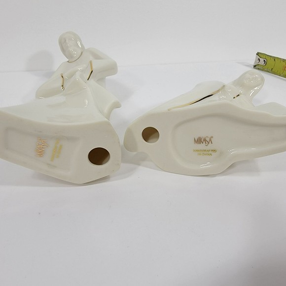 Mikasa Holy Night Nativity Set Porcelain Christmas 3 Piece Set Vintage w Box - Picture 6 of 13